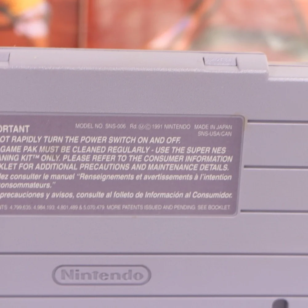 David Crane's Amazing Tennis Game Cartridge Open Box Super Nintendo SNES SNS-006